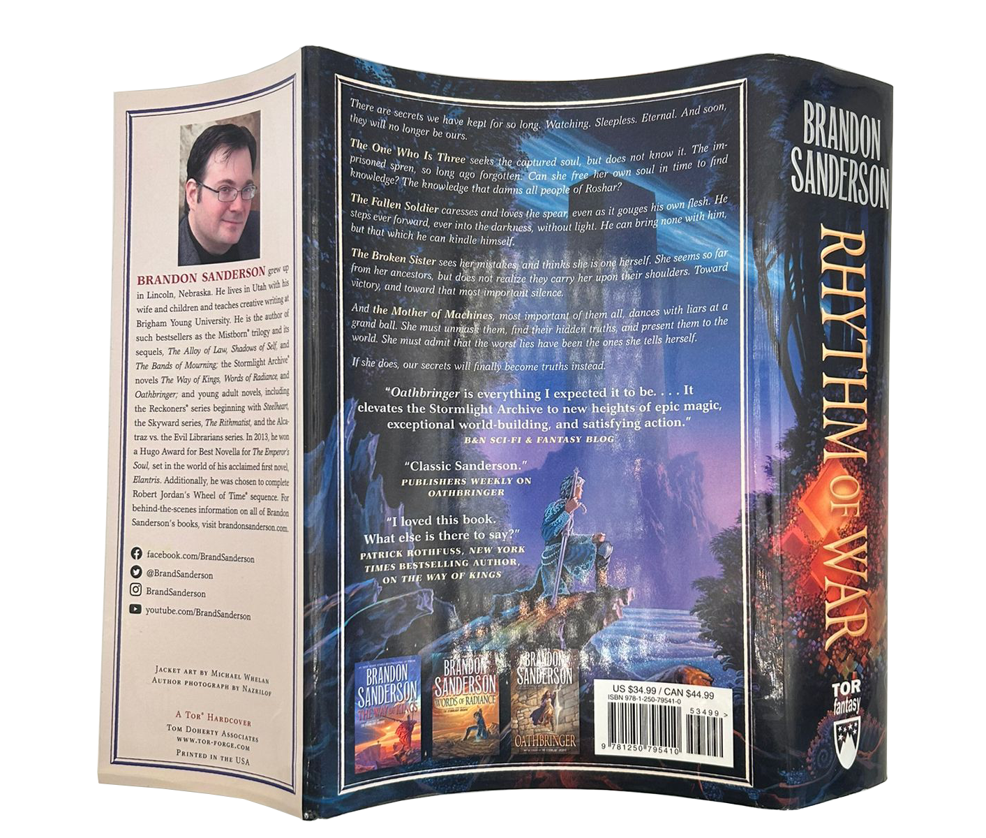 Rhythm of War. First Edition. Signed