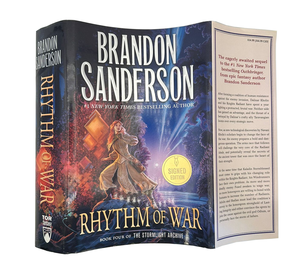 Rhythm of War. First Edition. Signed