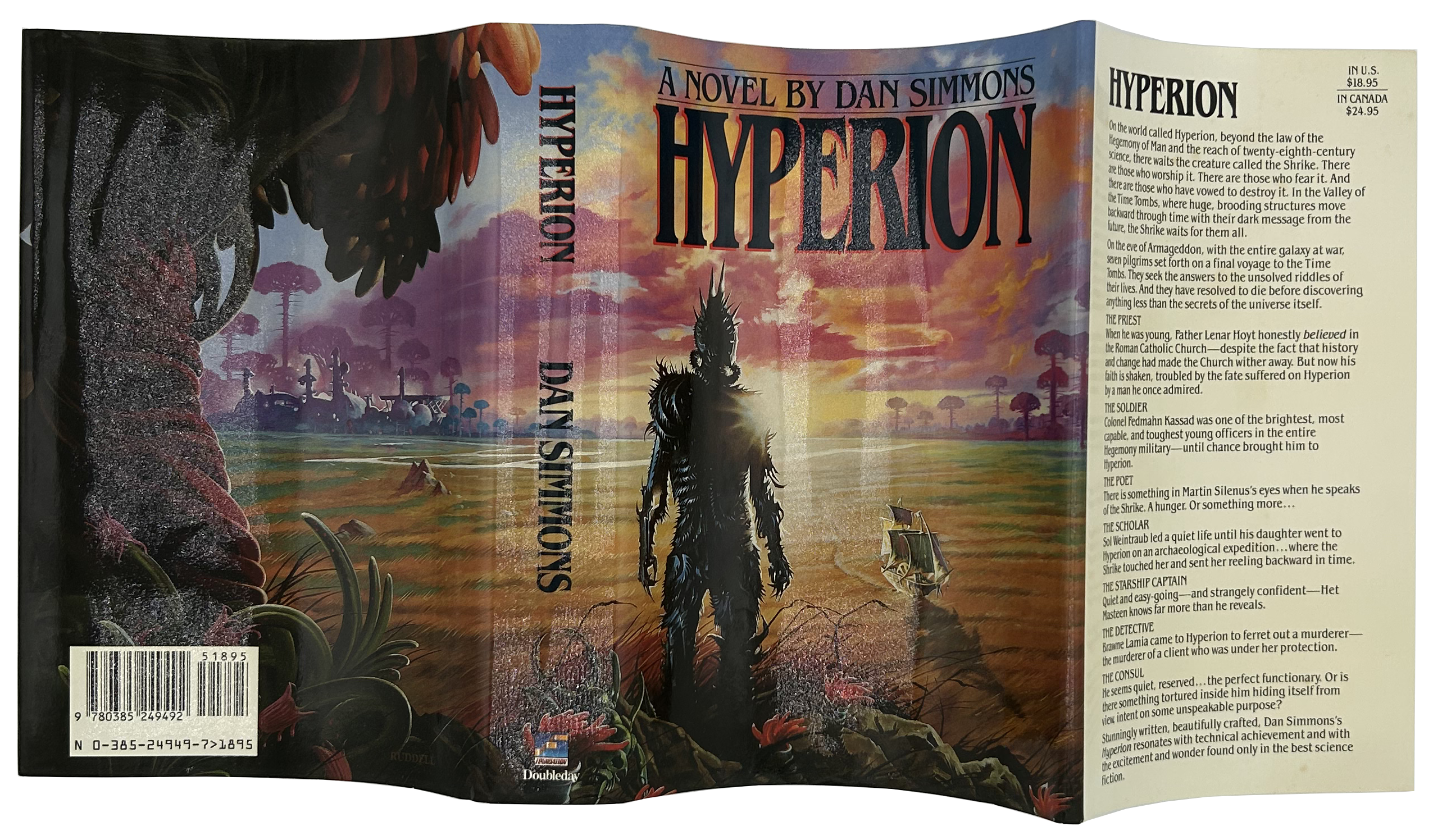 Hyperion & The Fall of Hyperion - Dan Simmons [SIGNED]