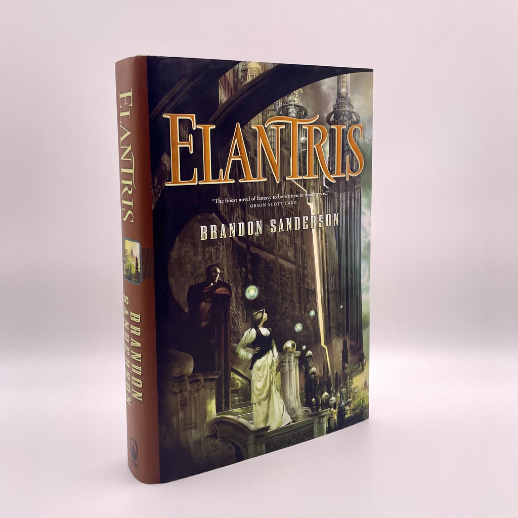 Elantris. First Edition.