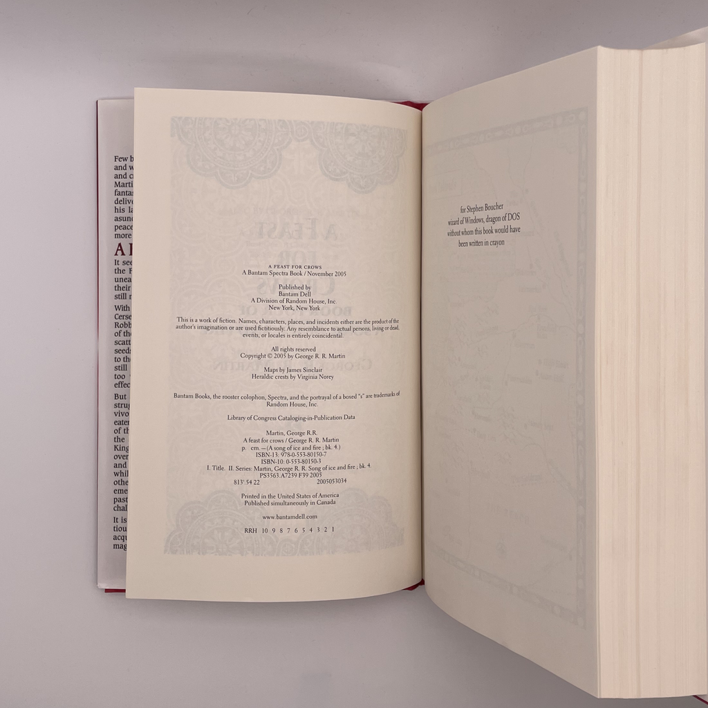 A Song of Ice and Fire (A Game of Thrones). First Edition. Full Set.