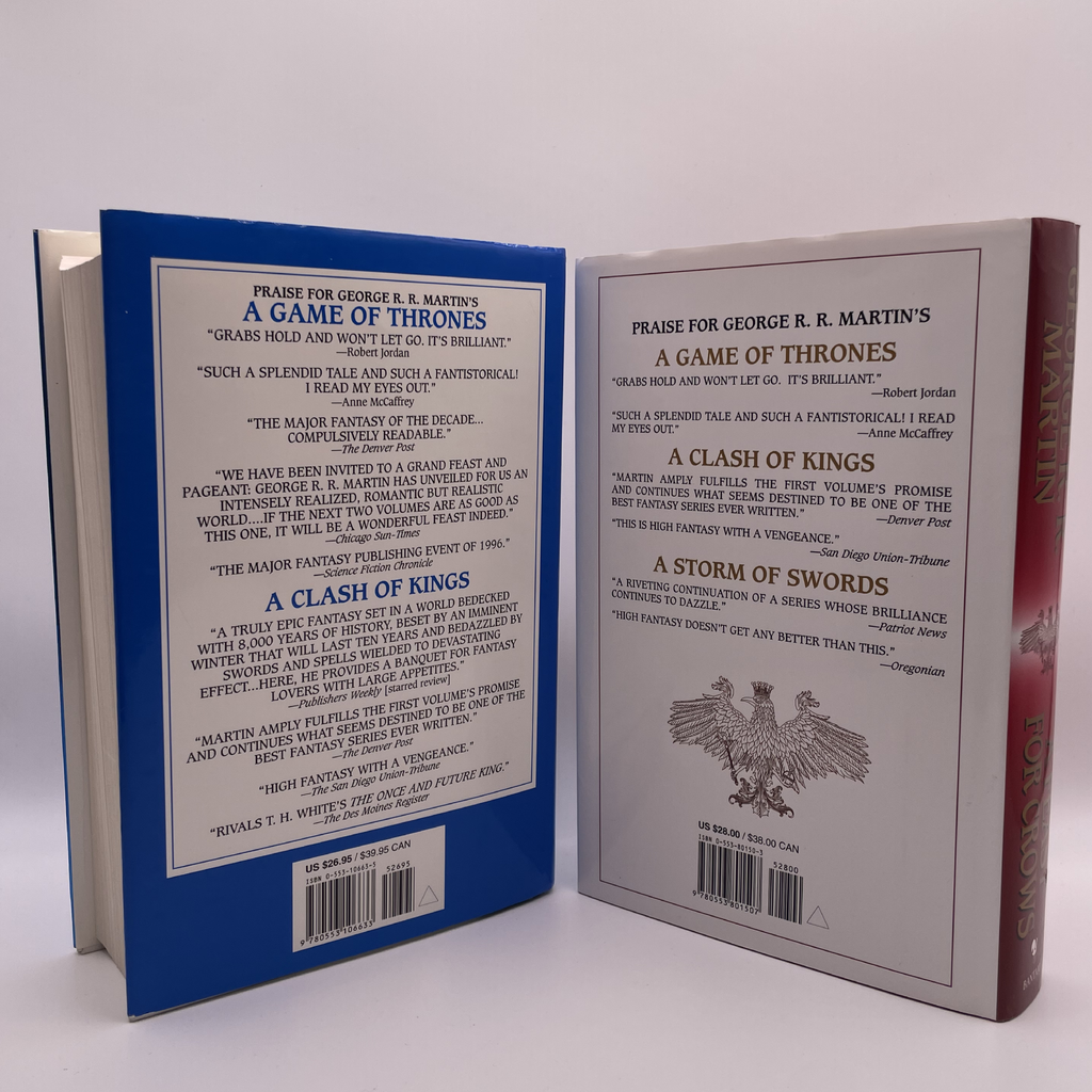 A Song of Ice and Fire (A Game of Thrones). First Edition. Full Set.