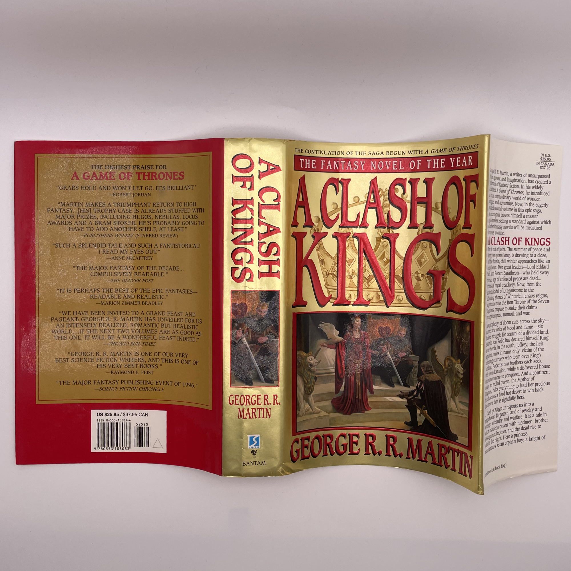 A Song of Ice and Fire (A Game of Thrones). First Edition. Full Set.