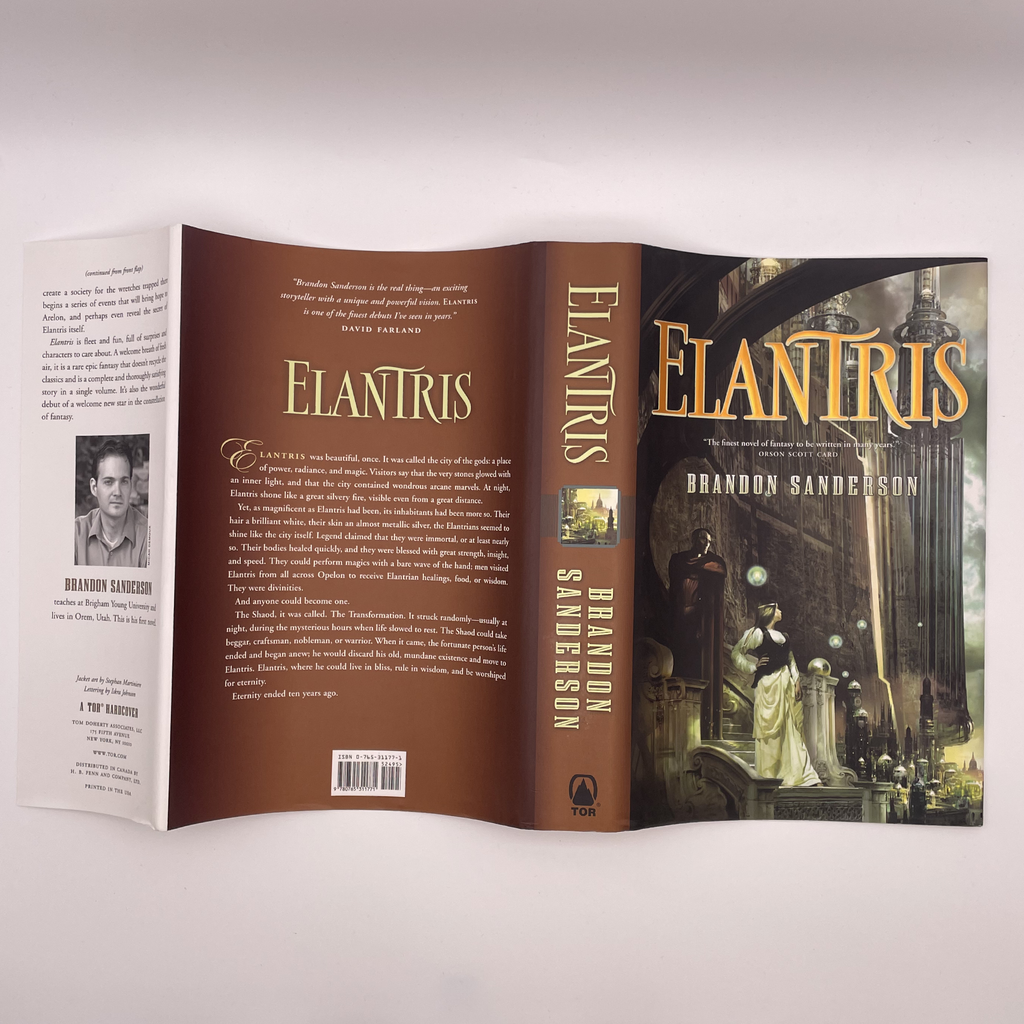 Elantris. First Edition.