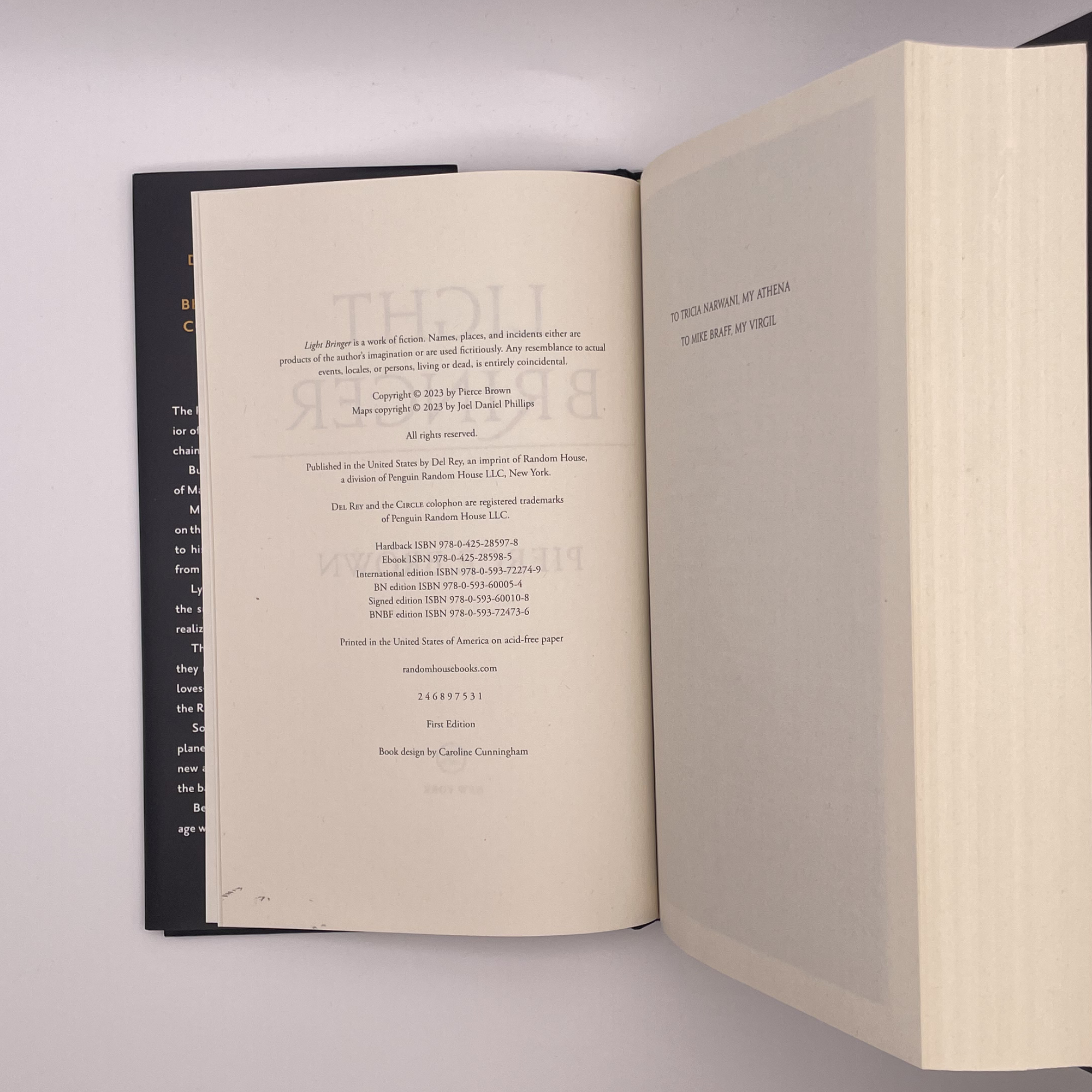 Light Bringer. First Edition. Signed