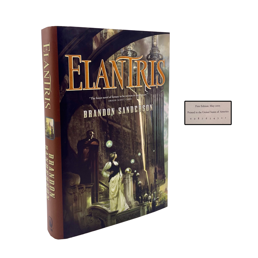 Elantris. First Edition.