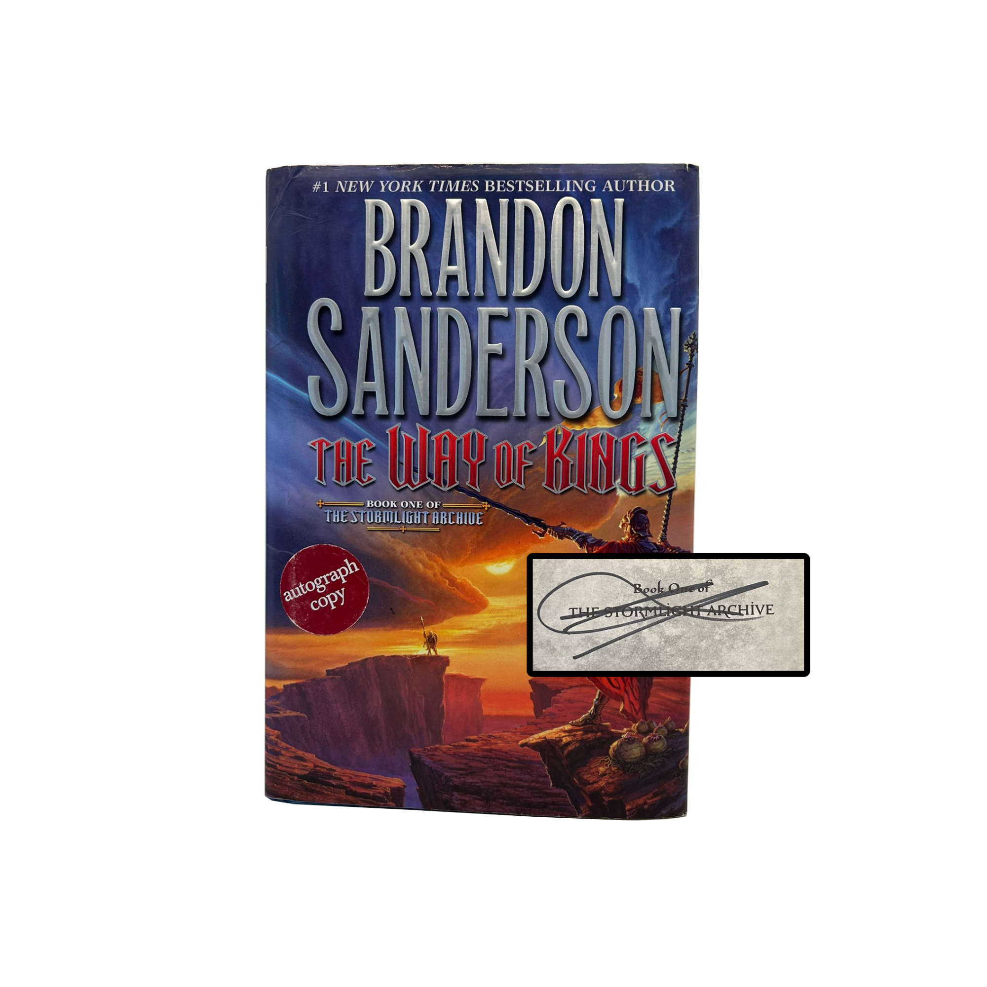 The Way of Kings - Brandon Sanderson [SIGNED]