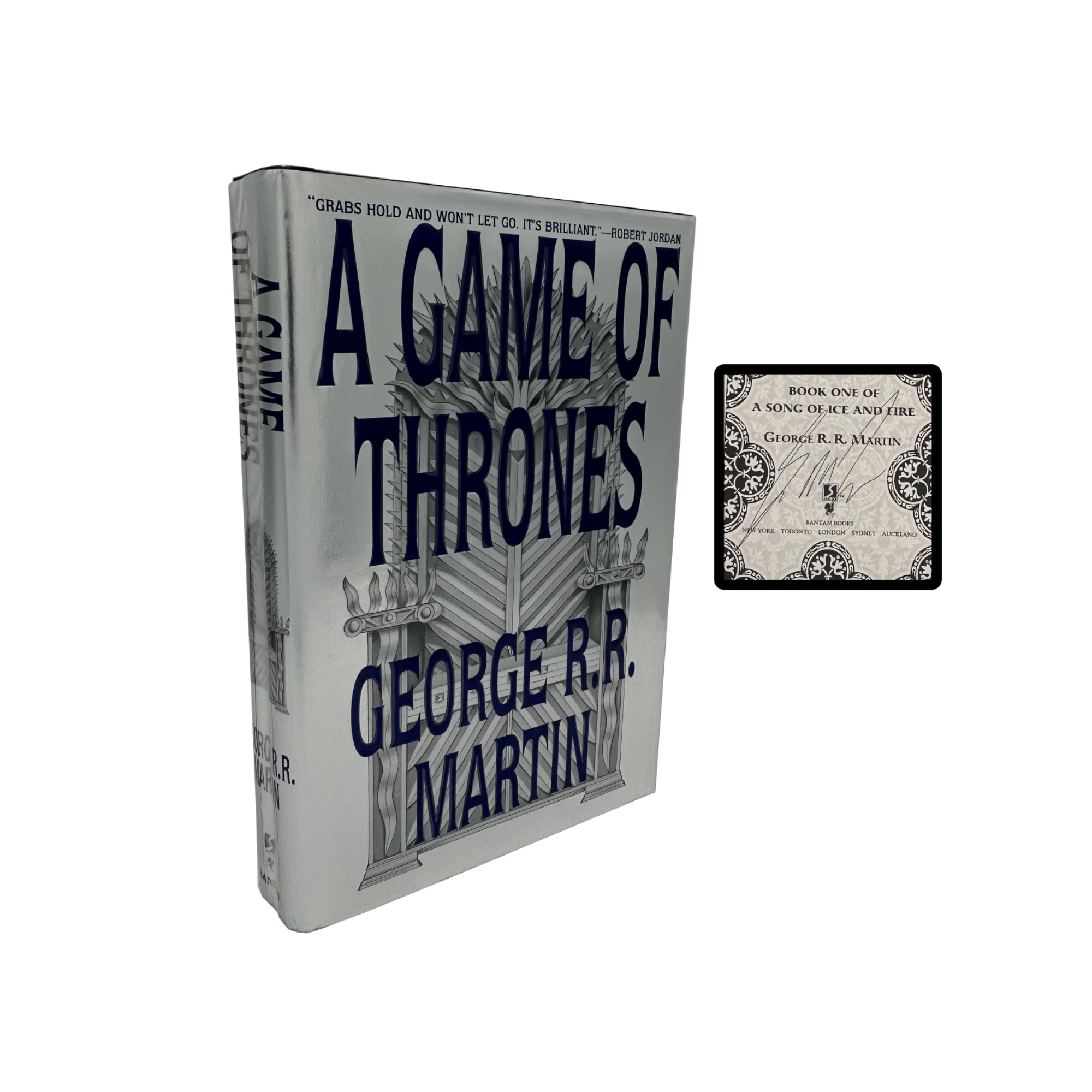 A Game of Thrones. First Edition. Signed – qwercia