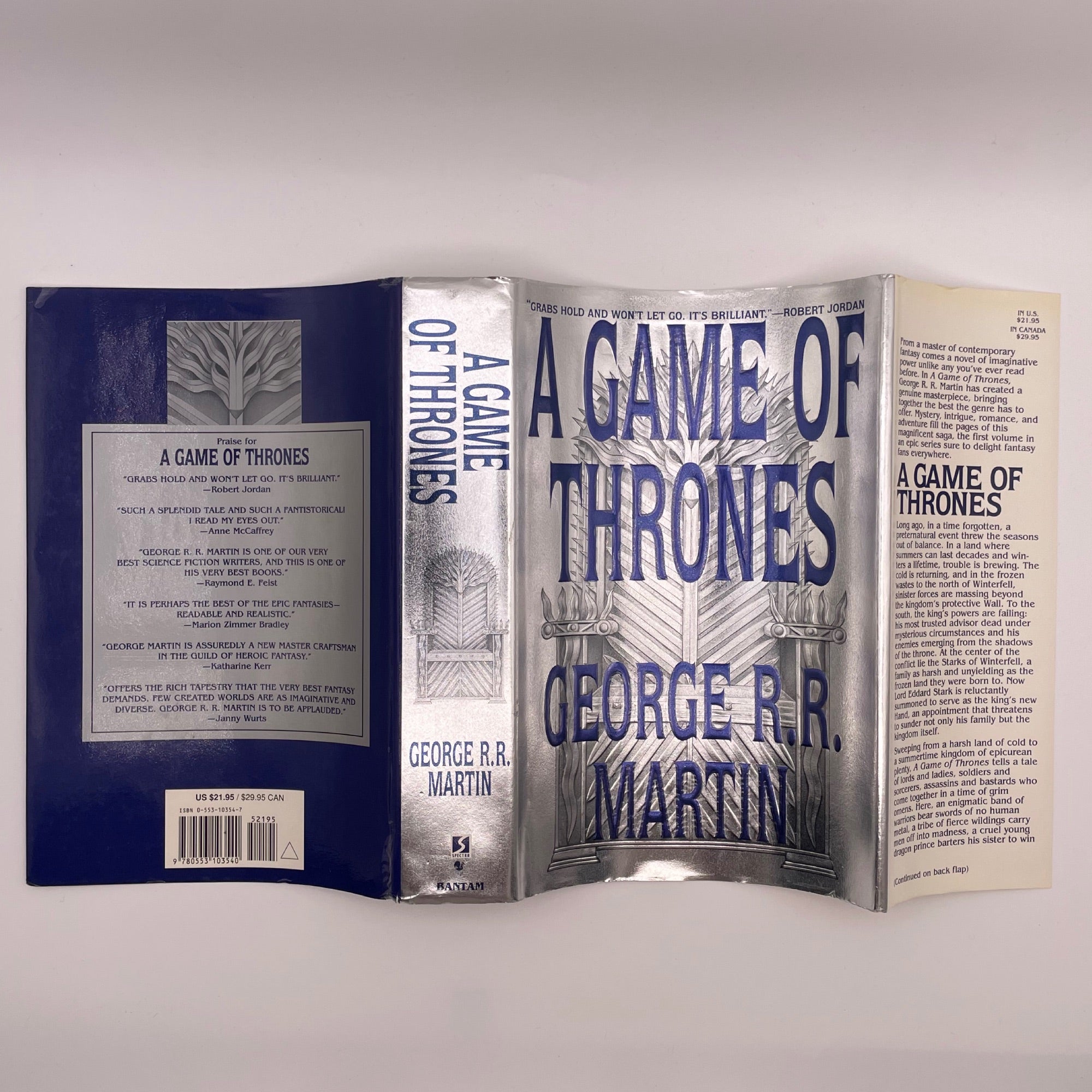 A Game of Thrones. First Edition. Signed