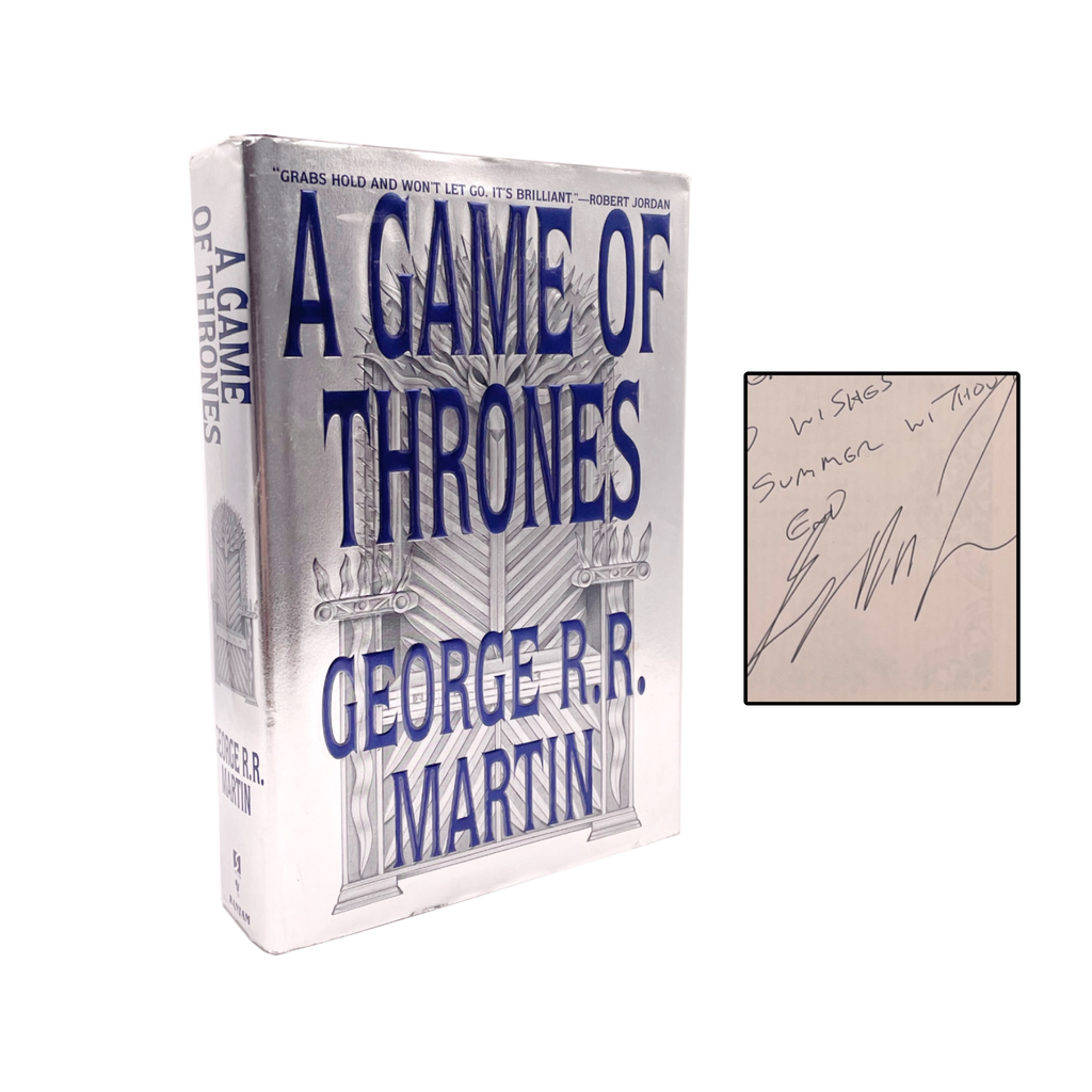 A Game of Thrones. First Edition. Signed