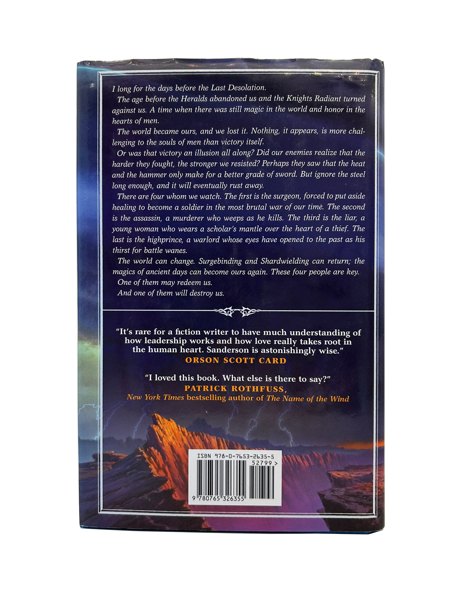 The Way of Kings - Brandon Sanderson [SIGNED]