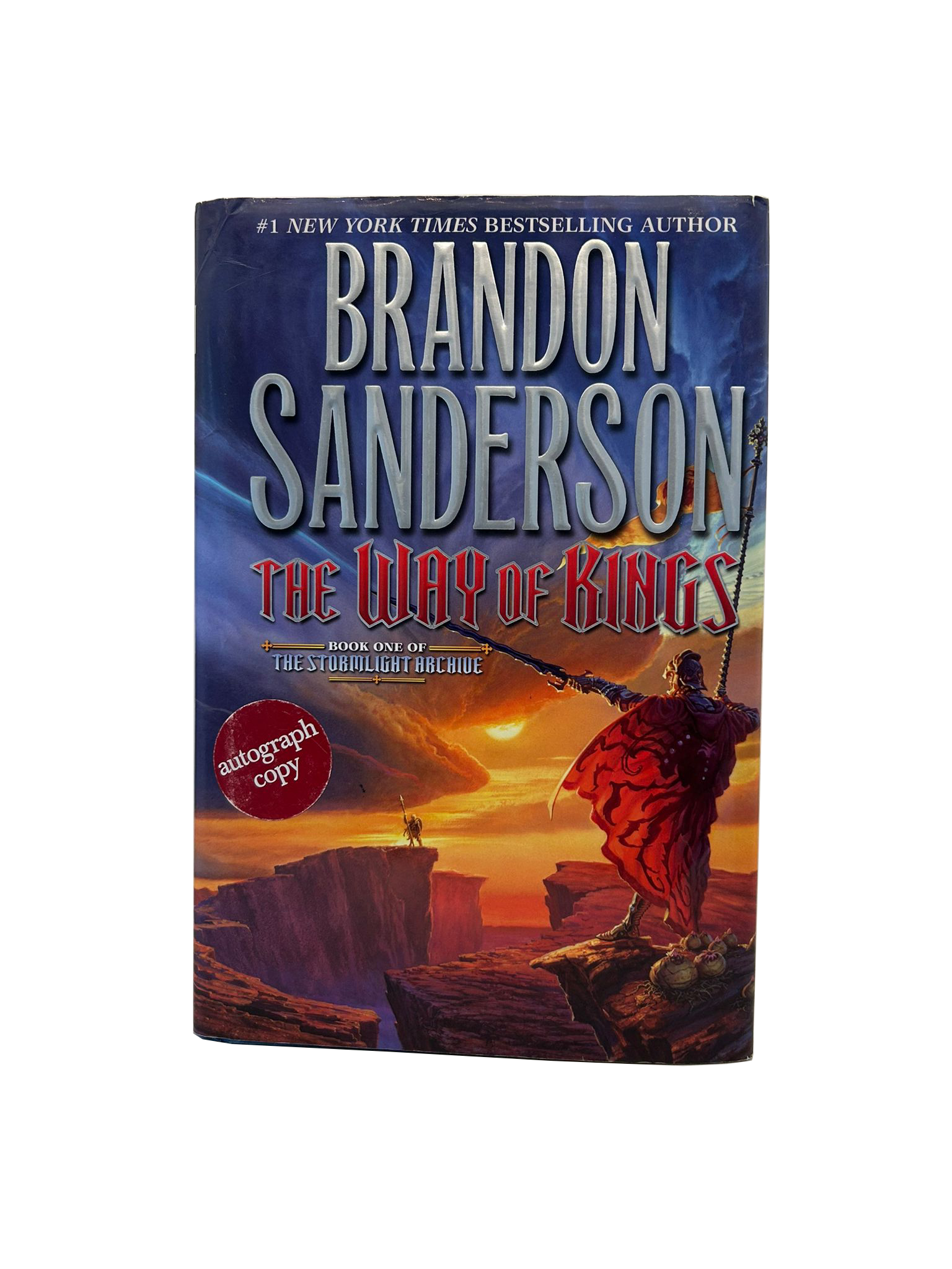 The Way of Kings - Brandon Sanderson [SIGNED]