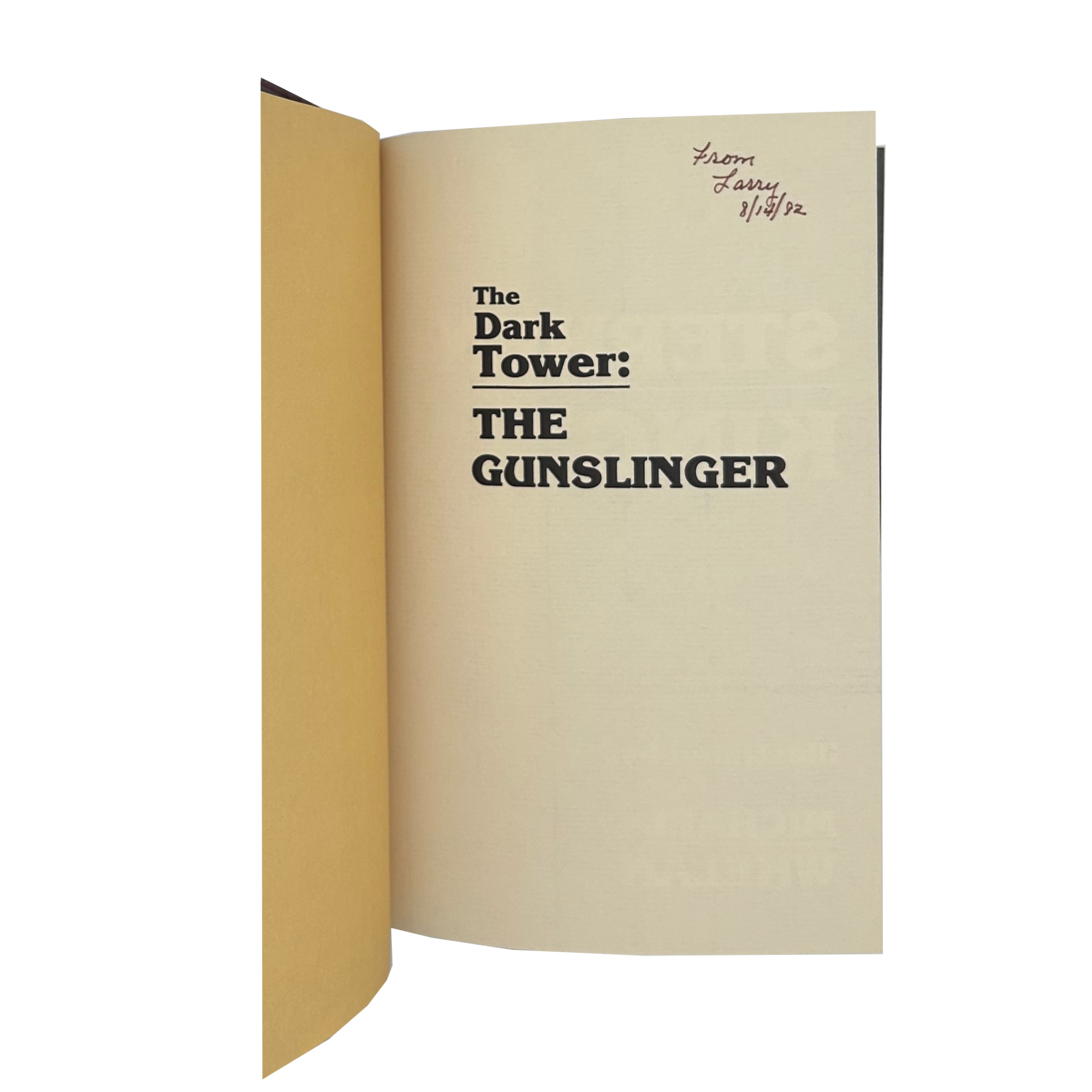 The Dark Tower: The Gunslinger. First Edition